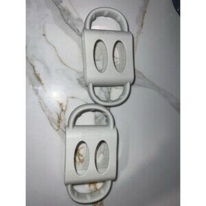 Lot of 2 Dr. Brown's Silicone Narrow Baby Bottle Handles Gray
